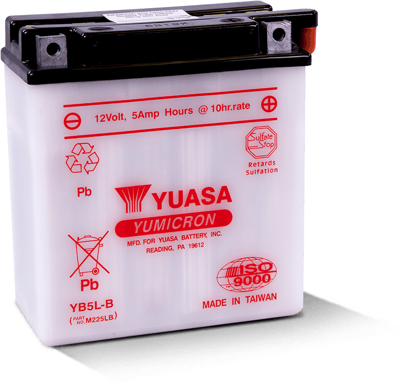 Yuasa YB5L-B Yumicron 12 Volt Battery YUAM225LB
