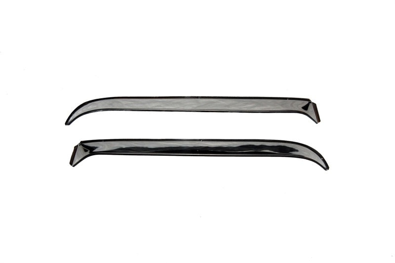 AVS 80-96 Ford Bronco (Installs w/Tape) Ventshade Window Deflectors 2pc - Stainless 12688