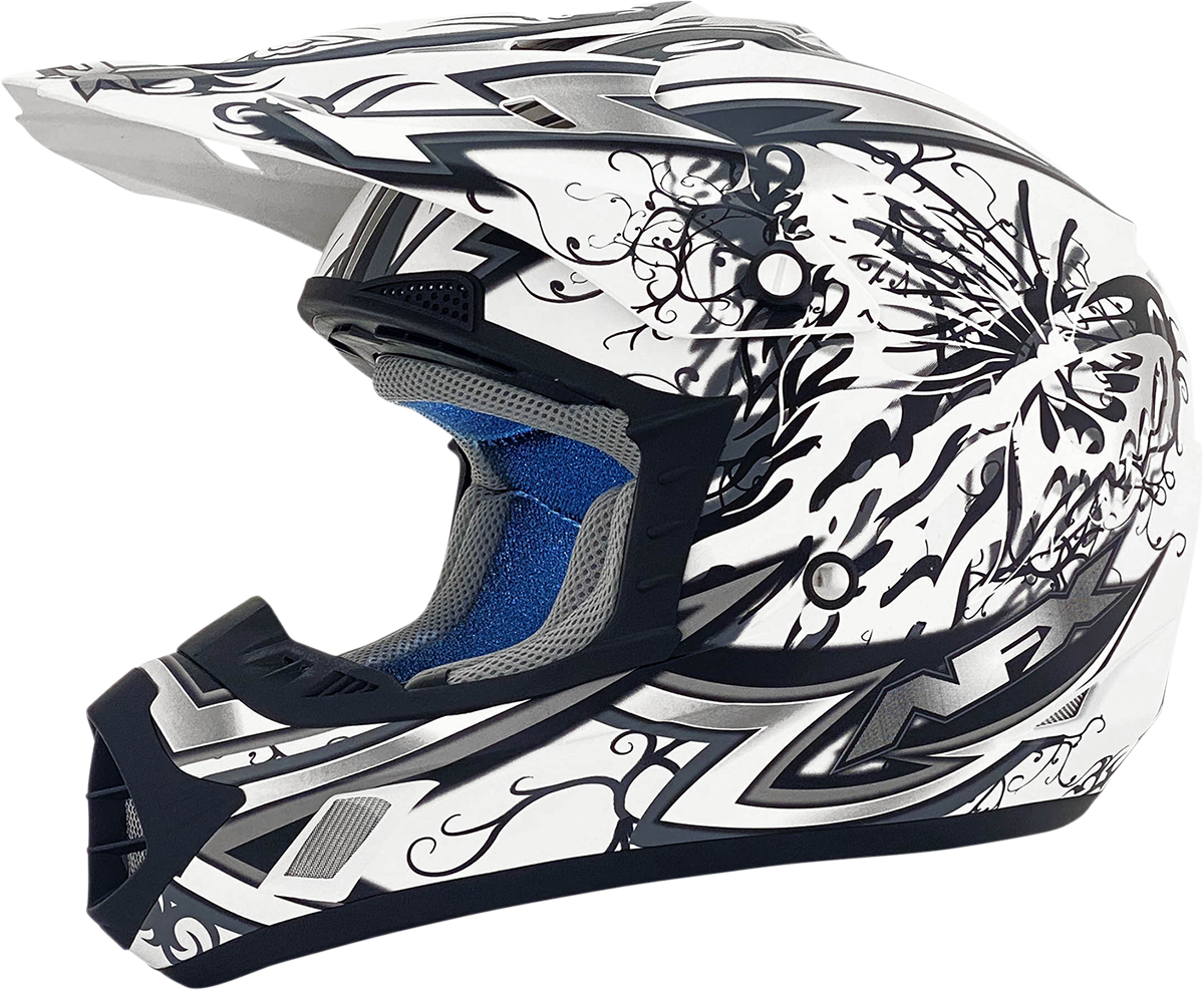 Casco AFX FX-17 - Mariposa - Blanco mate - XL 0110-7130