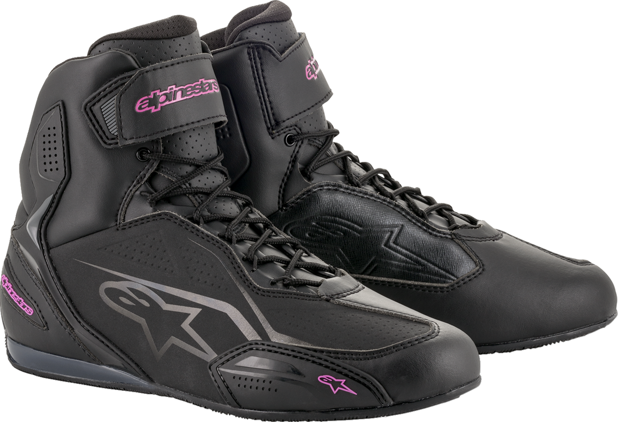 Zapatos ALPINESTARS Stella Faster-3 - Negro/Rosa - US 6.5 251041910397