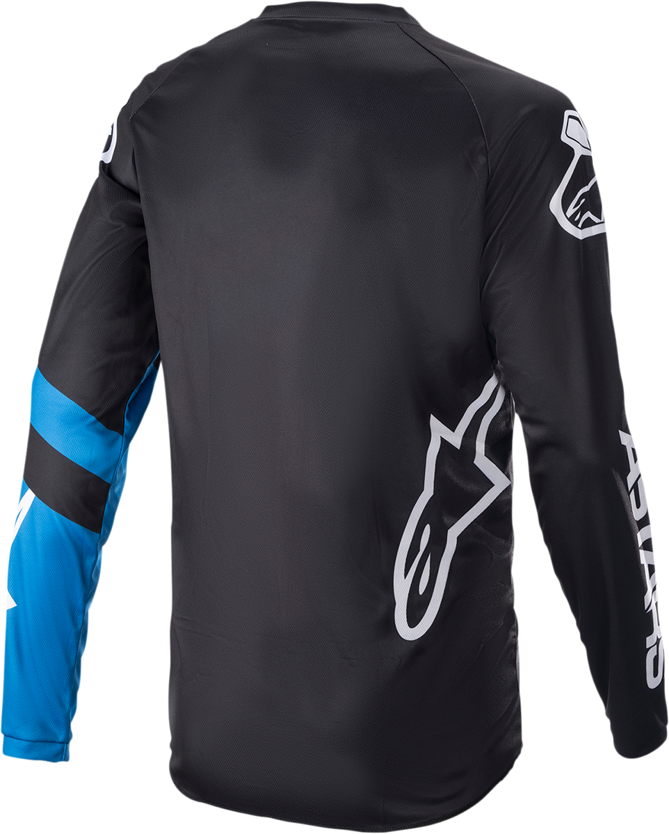 Maillot de manga larga ALPINESTARS Racer V3 - Negro/Azul brillante - XL 1762822-1078-XL