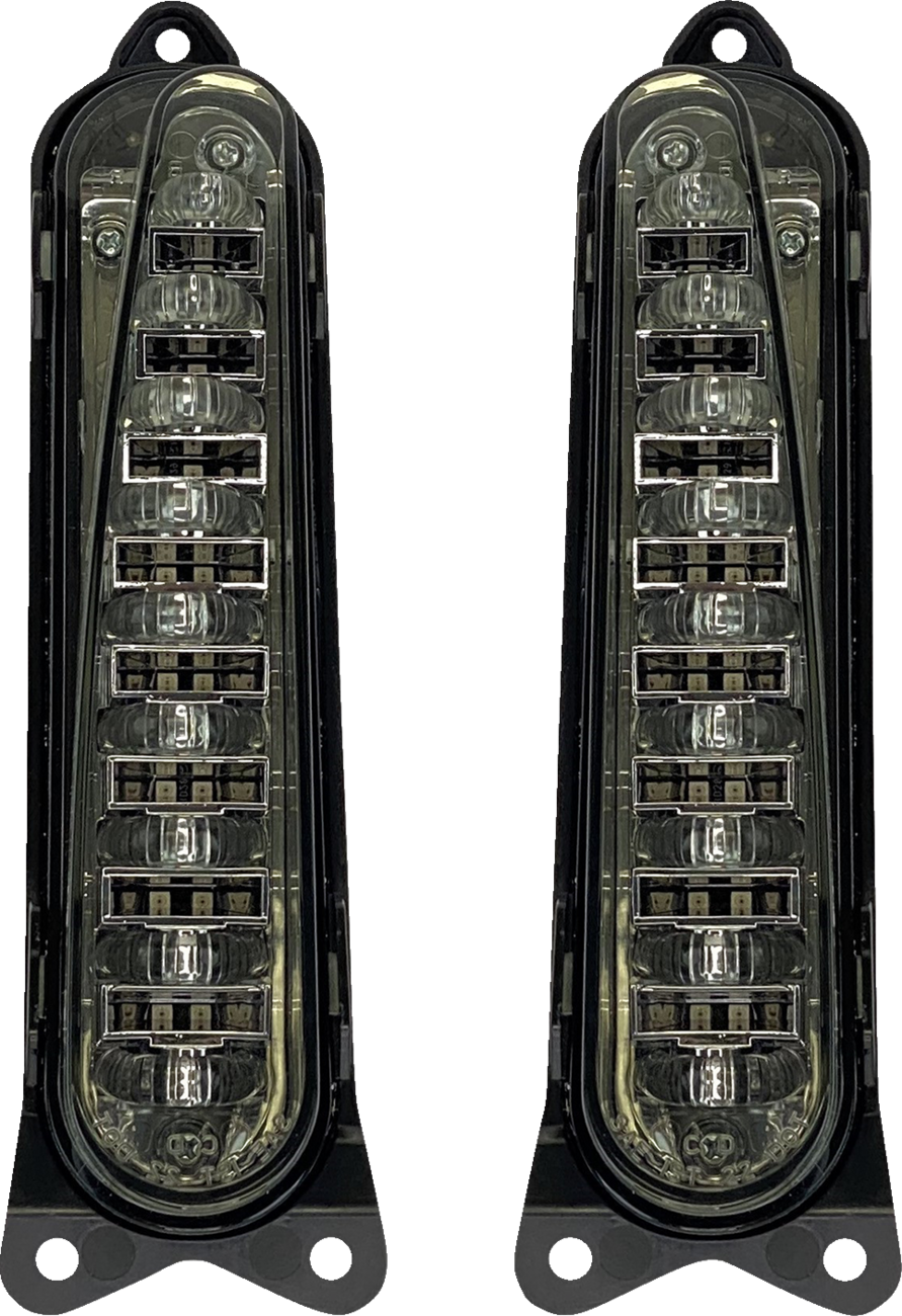 Luz trasera LED CUSTOM DYNAMICS - Marcha/Freno/Girar - Ahumada PB-13-CVO-S