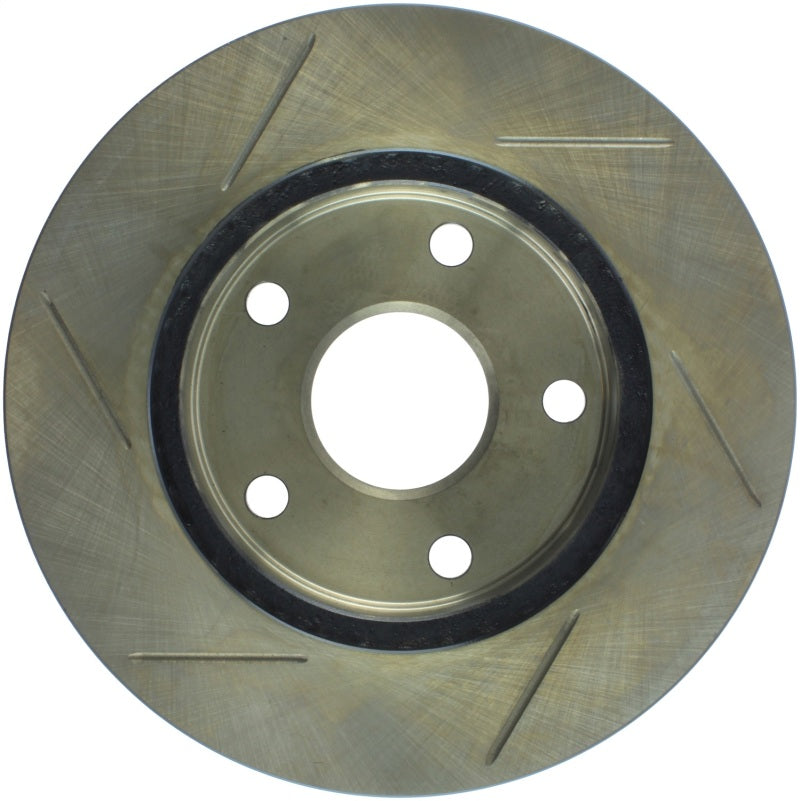 StopTech Power Slot 1/90-95 Toyota MR2 Front Left SportStop Slotted Rotor 126.44069SL