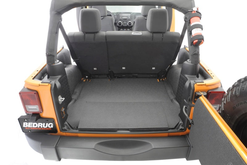 BedRug 11-16 Jeep JK Unlimited 4Dr Rear 5pc BedTred Cargo Kit (Incl Tailgate & Tub Liner) BTJK11R4