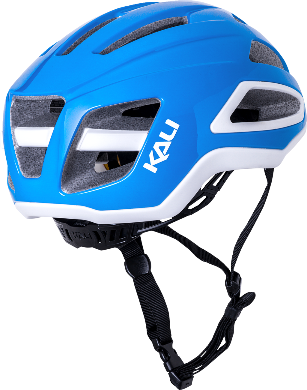 KALI Uno Helmet - Gloss Blue/White - L/XL 0240921147