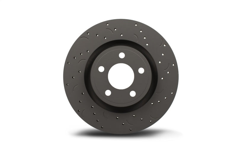 Hawk Talon 2010 Chrysler 300 C RWD / w/Vented Rear Discs Drilled and Slotted Rear Brake Rotor Set KHTC4235