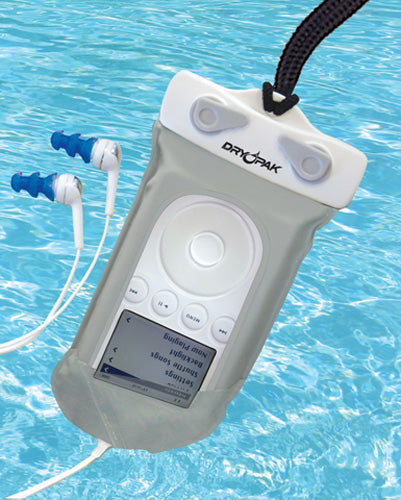 Kwik Tek Dry Pak Waterproof Mp3 Case W Earbuds 966454
