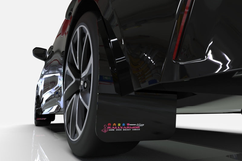 Rally Armor 08-14 Subaru STI Hatch Black Mud Flap BCE Logo MF15-BCE22-BLK/PK