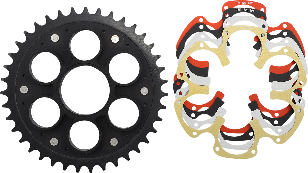 Kit de borde SUPERSPROX - Trasero - Ducati - 39 dientes RSA75552539-KIT