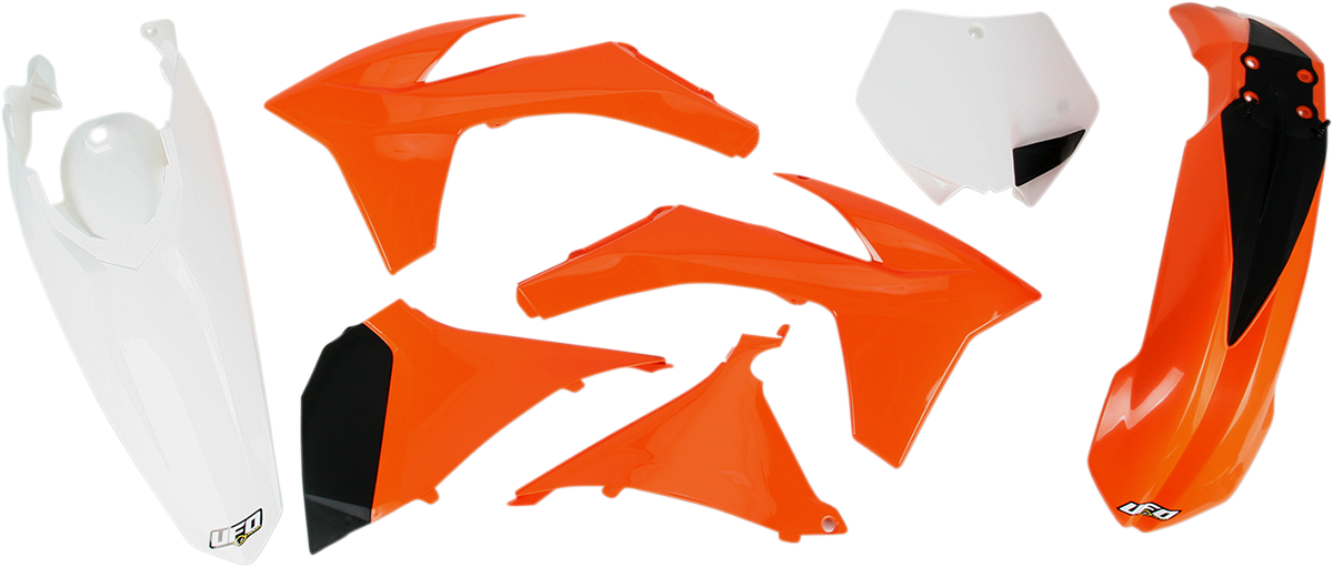 Kit de carrocería de repuesto UFO - OEM naranja/blanco/negro KTKIT509-999