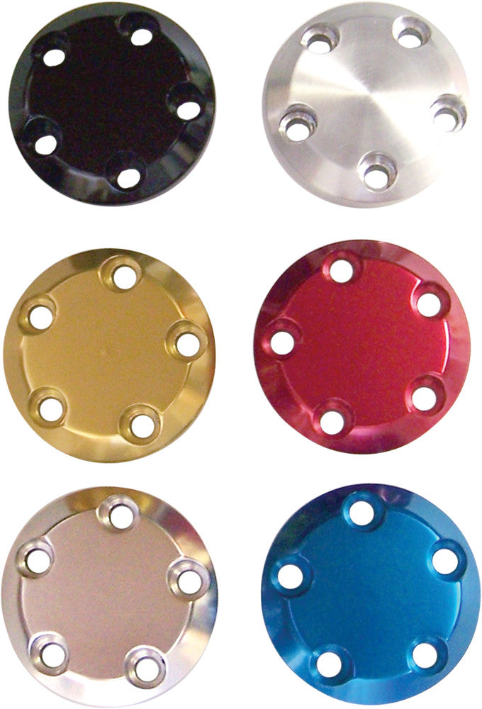 SHOGUN Swingarm Spools Replacement Ends Chrome 710-0922