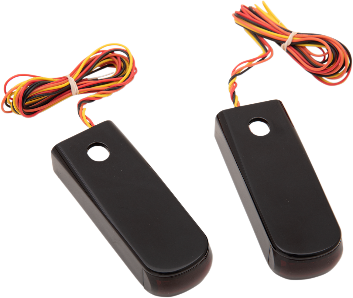 Luz LED de puntal ALLOY ART - Rojo/Rojo Negro FLHC SSL-HD-3B