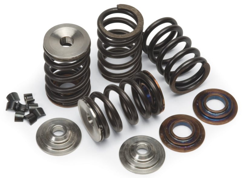 Retenedores de resorte de válvula Edelbrock, titanio, juego de 16
