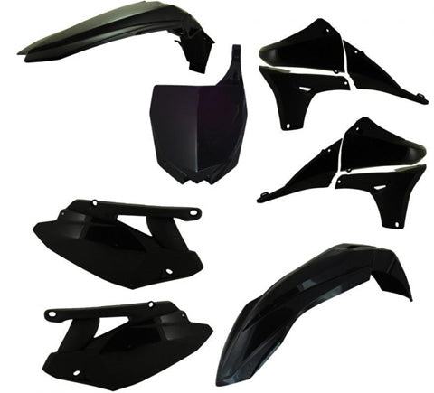 Polisport Mx Complete Kit, Yamaha, Black 993156