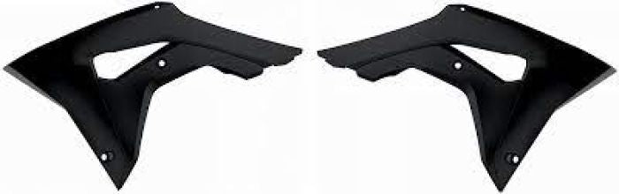 Polisport Radiator Scoops Honda, Black 994211