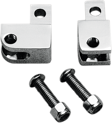 CUSTOM CYCLE ENGINEERING Fußrastenerhöhungen mit männlicher Halterung CCE9734