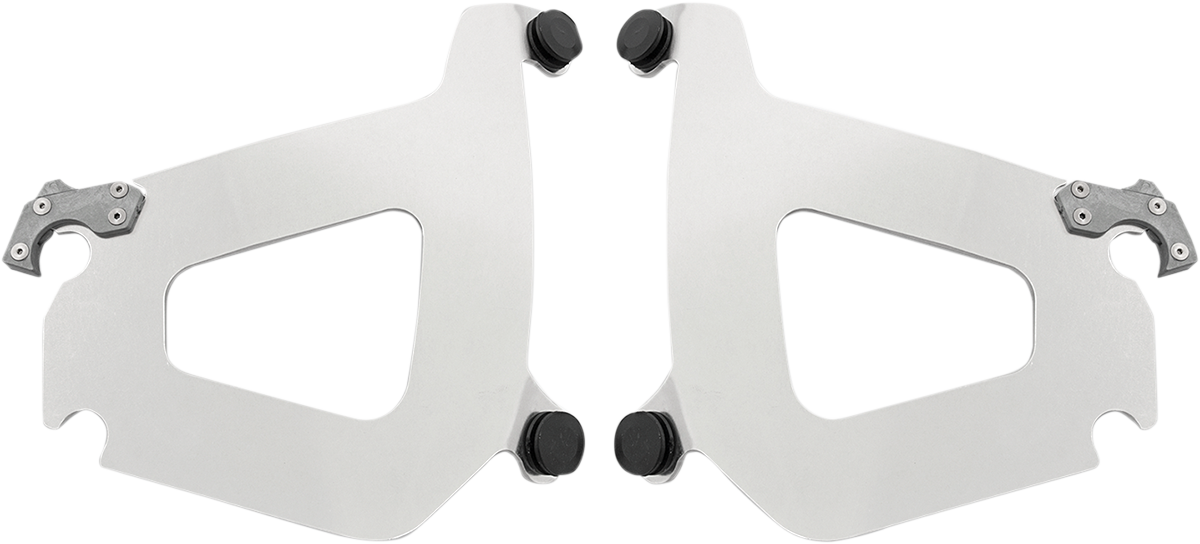 MEMPHIS SHADES Bullet Plate Kit - Polished - XV19 MEK1710