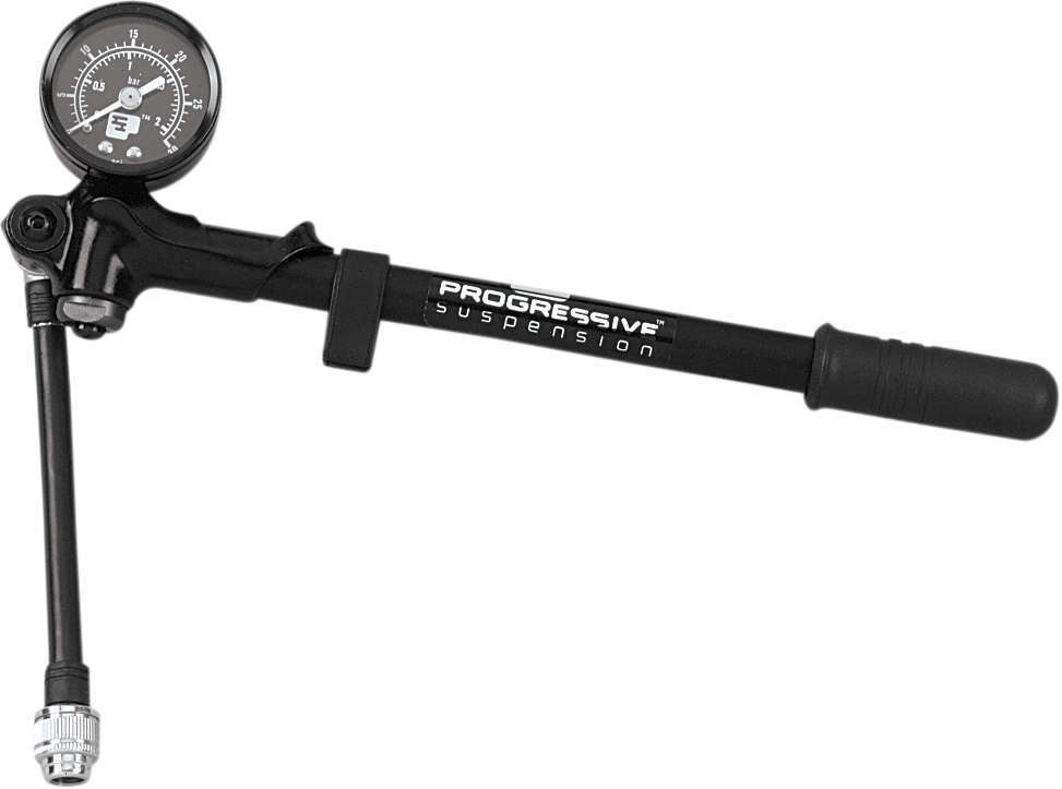 PROGRESSIVE SUSPENSION Mounted Pump - Gauge - 30 lbs GP3-30