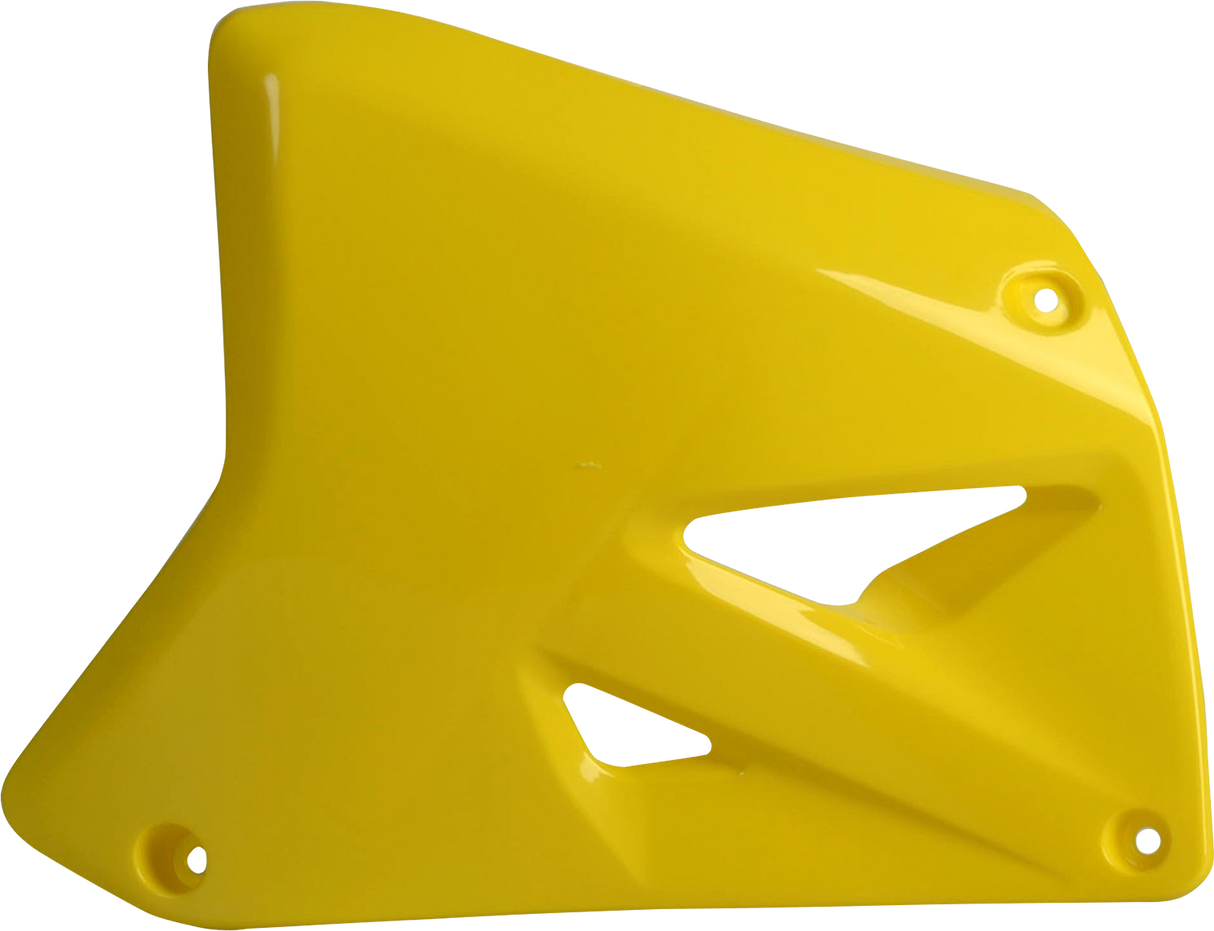 Tapa de radiador POLISPORT - Amarillo - RM 125/250 8423000001