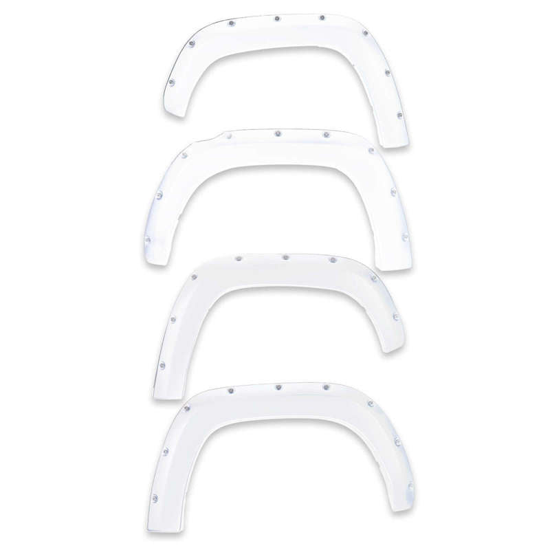 EGR 16+ Toyota Tacoma w/Mudflap Bolt-On Look Color Match Fender Flares - Set - Super White 795084-040