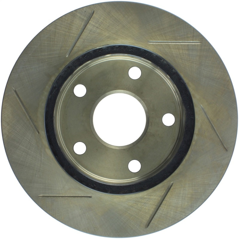 StopTech Power Slot 1/90-95 Toyota MR2 Front Left SportStop Slotted Rotor 126.44069SL