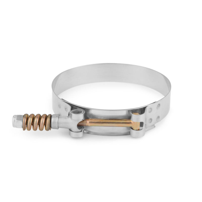 Mishimoto Stainless Steel Constant Tension T-Bolt Clamp 4.09in.-4.41in. (104mm-112mm) MMCLAMP-425T