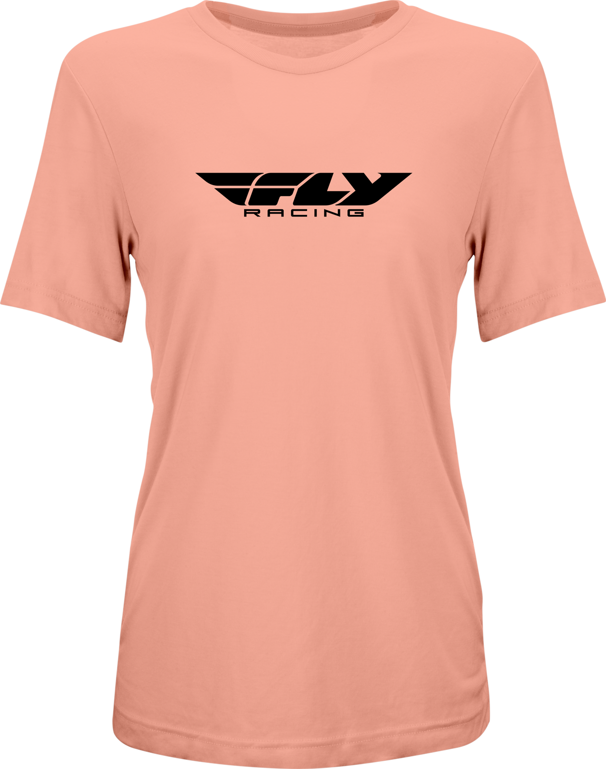 FLY RACING Women's Fly Origin Corp Tee Peach Lg 356-0102L