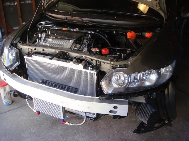 Mishimoto 06+ Honda Civic SI Manual Aluminum Radiator MMRAD-CIV-06SI