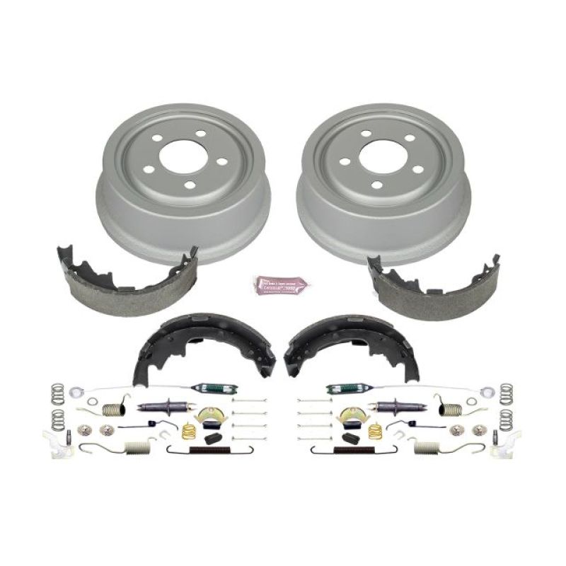 Power Stop 01-06 Jeep Wrangler Rear Autospecialty Drum Kit KOE15374DK