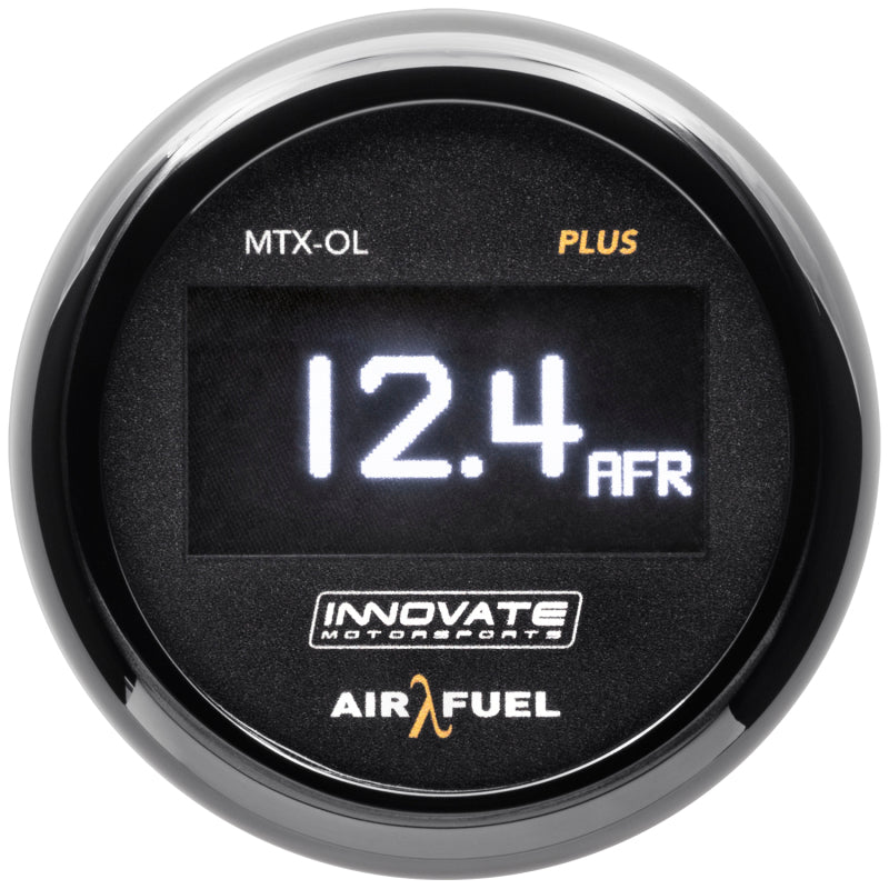 Innovate MTX-OL PLUS Wideband Digital Air/Fuel Ratio OLED Gauge Kit 8ft w/O2 Sensor 39350