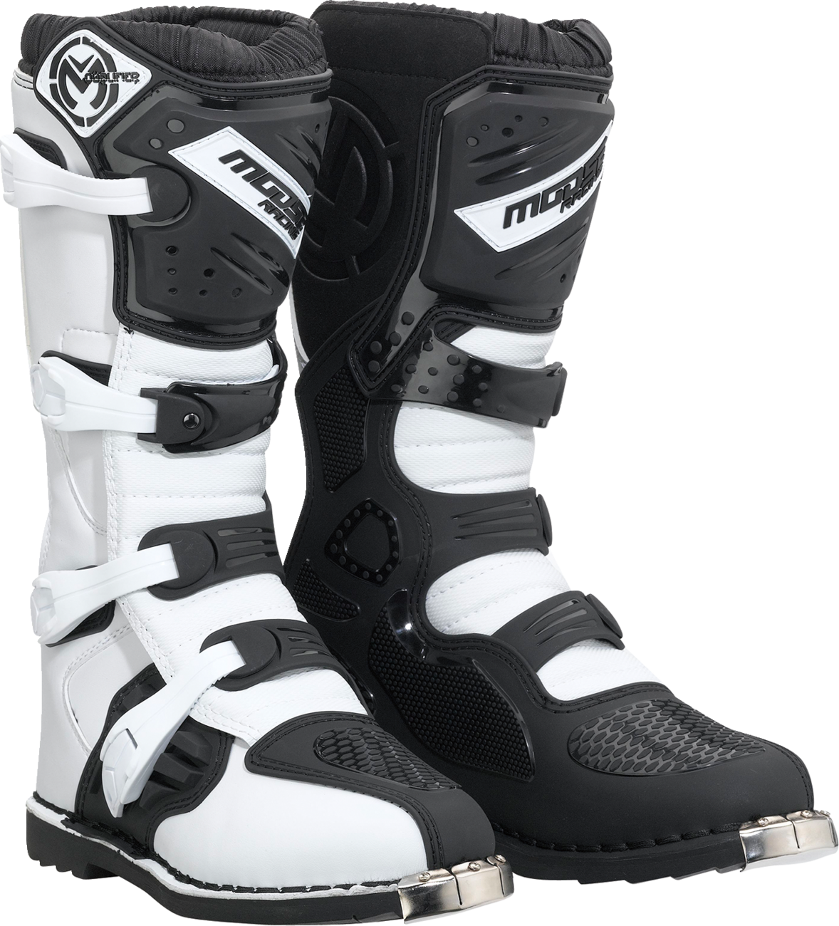 Botas clasificatorias MOOSE RACING - Negro/Blanco - Talla 13 3410-2605