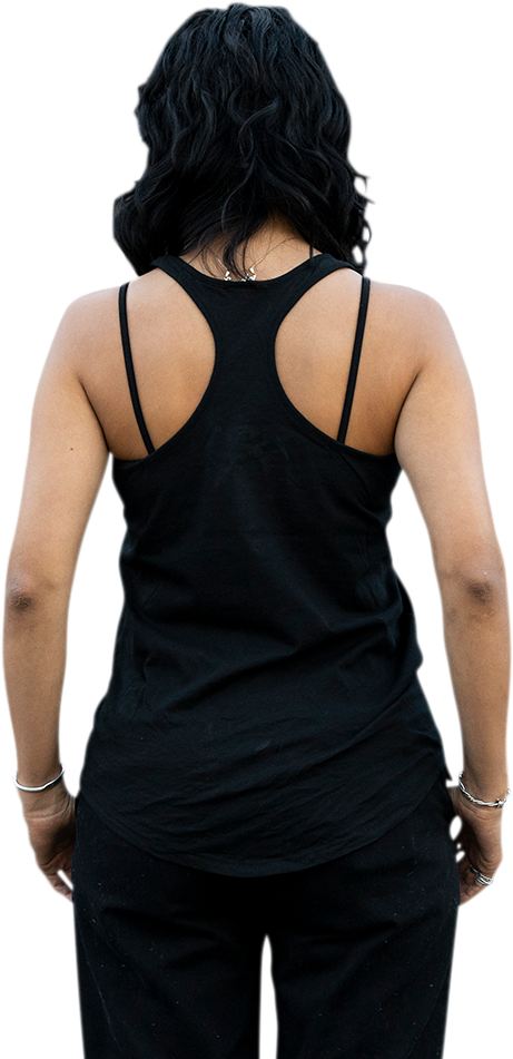 BILTWELL Camiseta sin mangas de surf para mujer - Negro - Mediano 8142-045-003