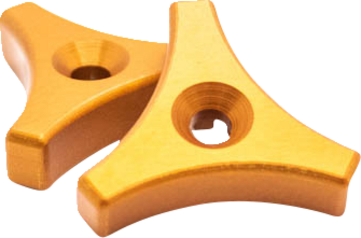 Juego de manijas de ajuste de tapa de horquilla SDI - Naranja SDM-0000008-O