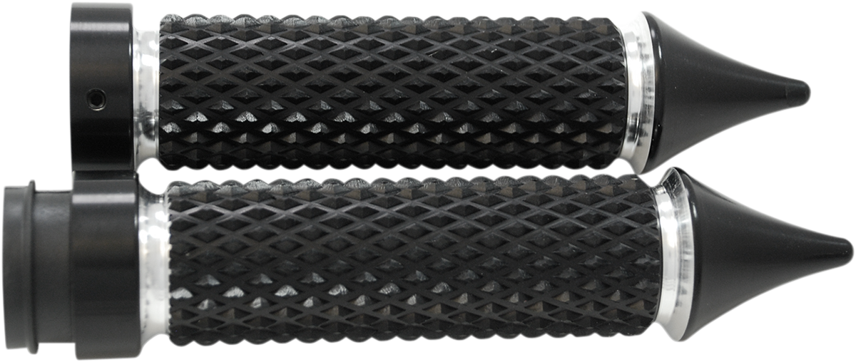 EDDIE TROTTA DESIGNS Grips - Cross Cut - TBW - Black TC769B