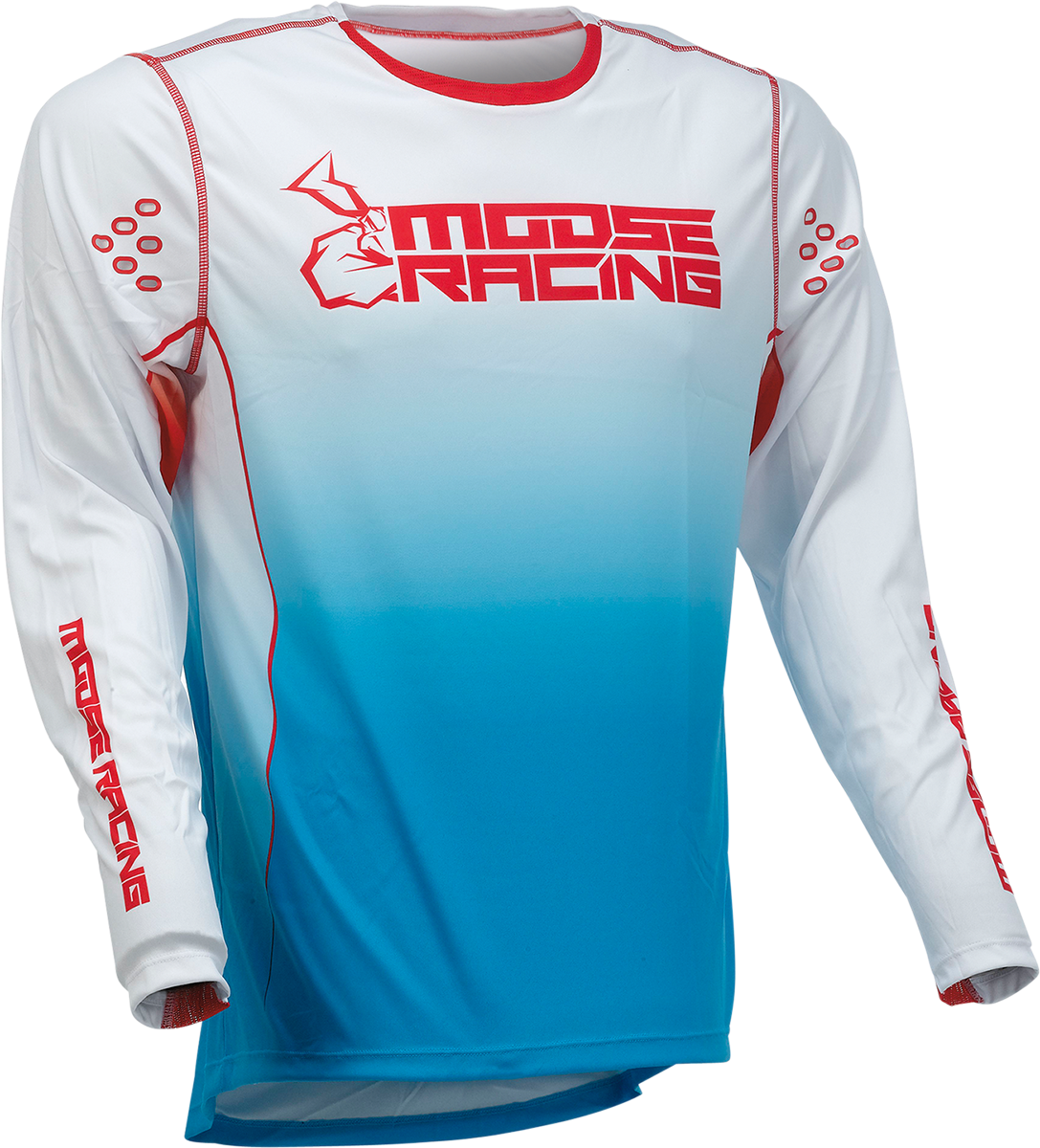 MOOSE RACING Agroid Jersey – Rot/Weiß/Blau – Medium 2910-6989