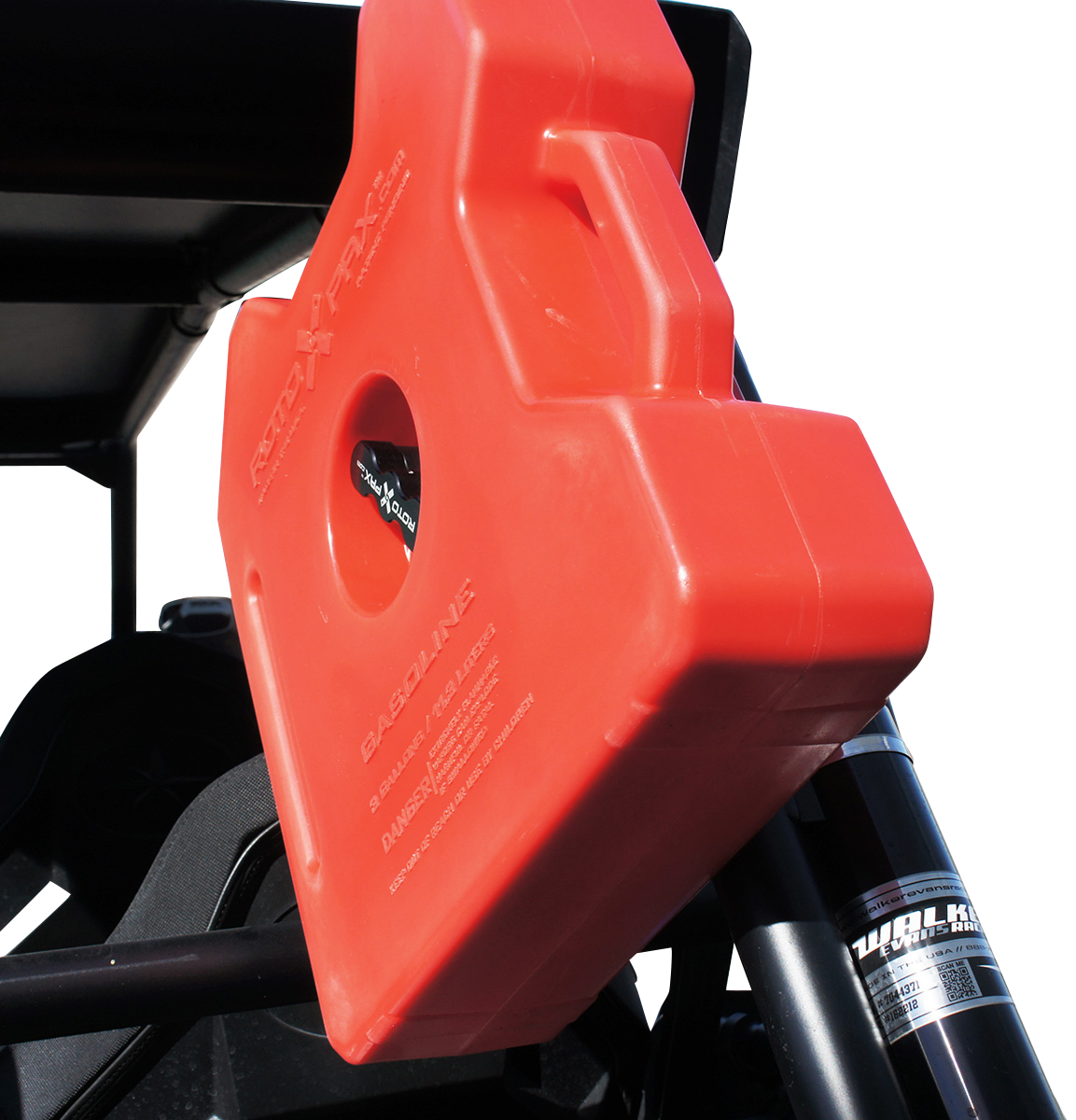 JOKER MACHINE Soporte para paquete de gasolina - Aluminio - Tubo de 1 3/4" 60-440-4