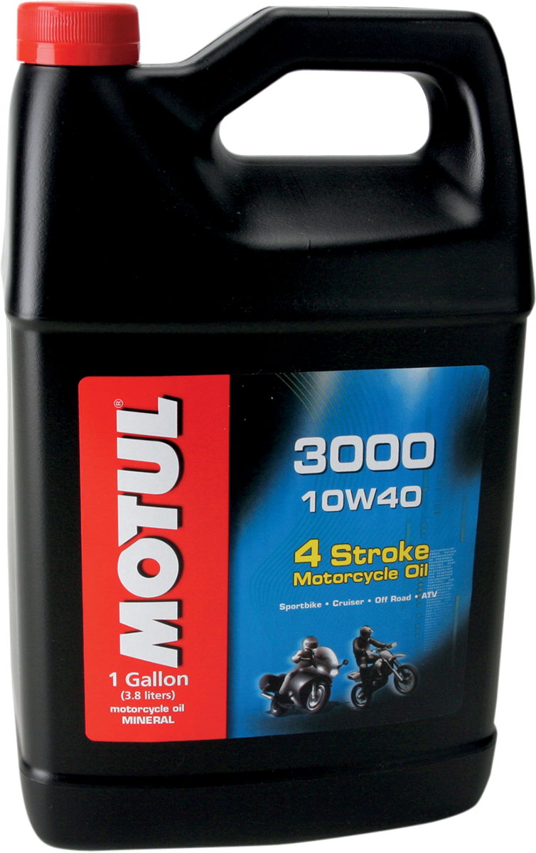 MOTUL 3000 Mineral 4T Motoröl - 10W-40 - 1 US-Gallone 107693
