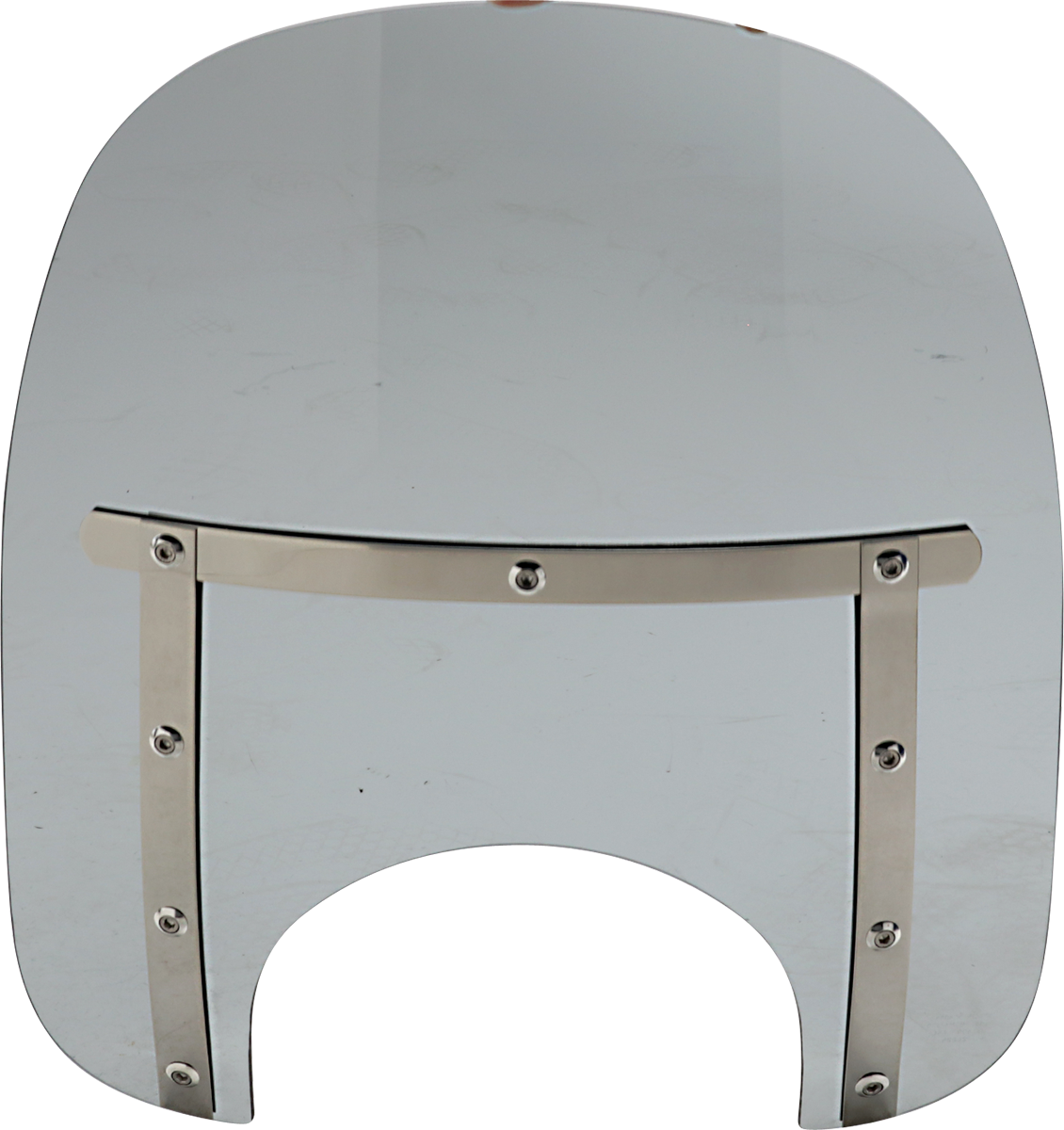 MEMPHIS SHADES Memphis Slim Windshield - 15" - 9" Headlight Cutout - Dark Black Smoke MEM41210