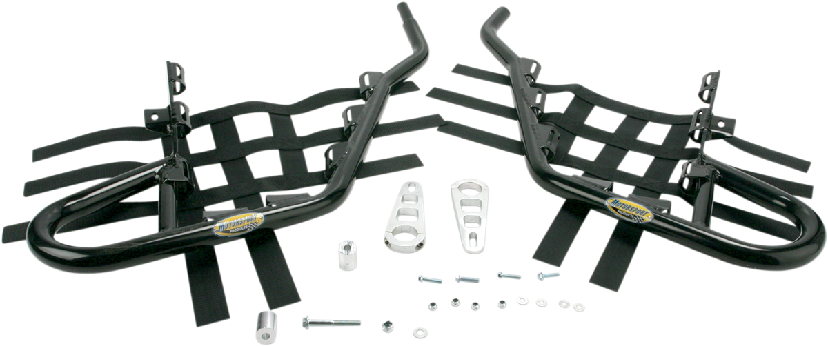 MOTORSPORT PRODUCTS Nerf Bars - DS 650 - Black 81-8112