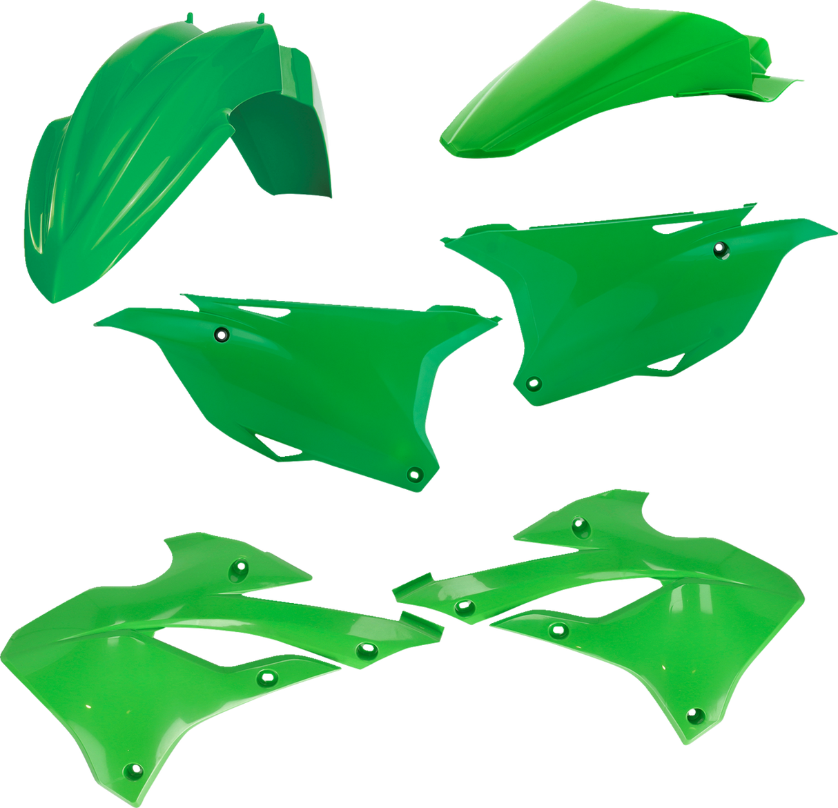 ACERBIS Standard Replacement Body Kit - Green KX 85 2022-2023 2936140006