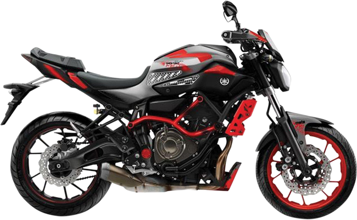 STOMPGRIP Traktionskit - Schwarz - Yamaha 55-10-0098B