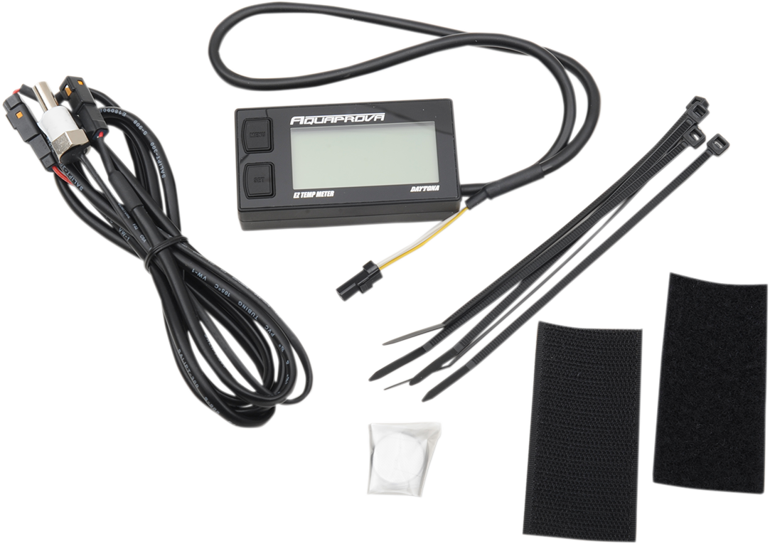 SHINDY 3V Precision Digital Temperature Gauge - 78 mm L x 40 mm W x 20 mm H 17-842