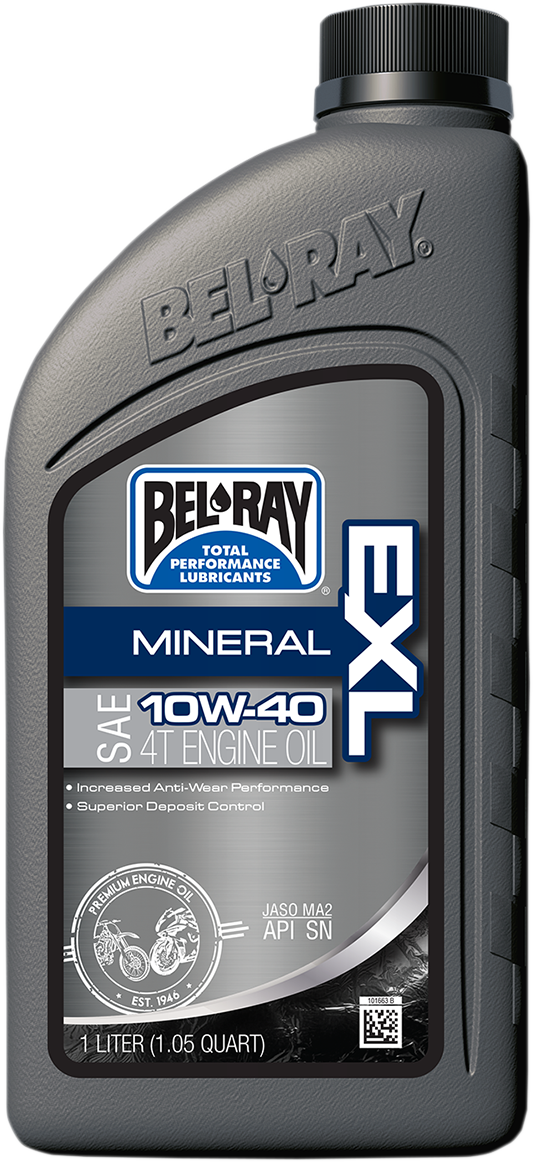 Aceite mineral BEL-RAY EXL 4T - 10W-40 - 1L 99090-B1LW