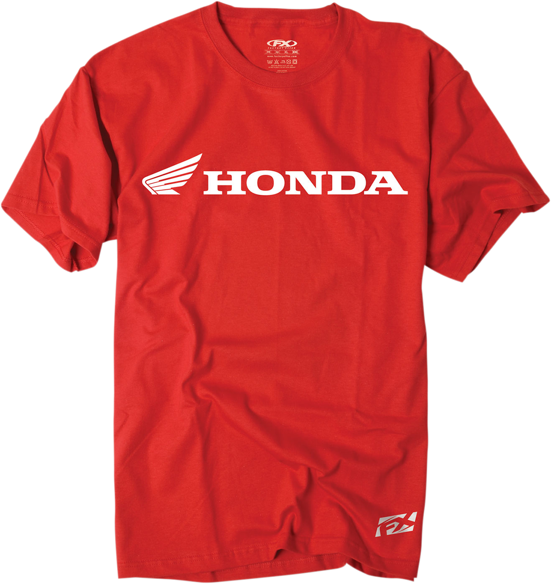 FACTORY EFFEX Honda Horizontal T-Shirt - Rot - Medium 15-88330