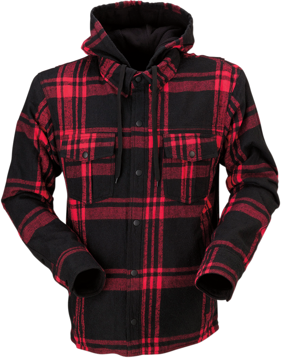 Camisa de franela Z1R Timber - Rojo/Negro - XL 2820-5336