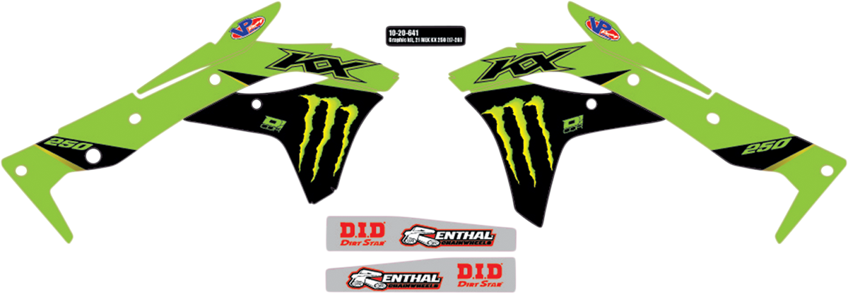 D'COR VISUALS Graphic Kit - '21 Monster 10-20-0641