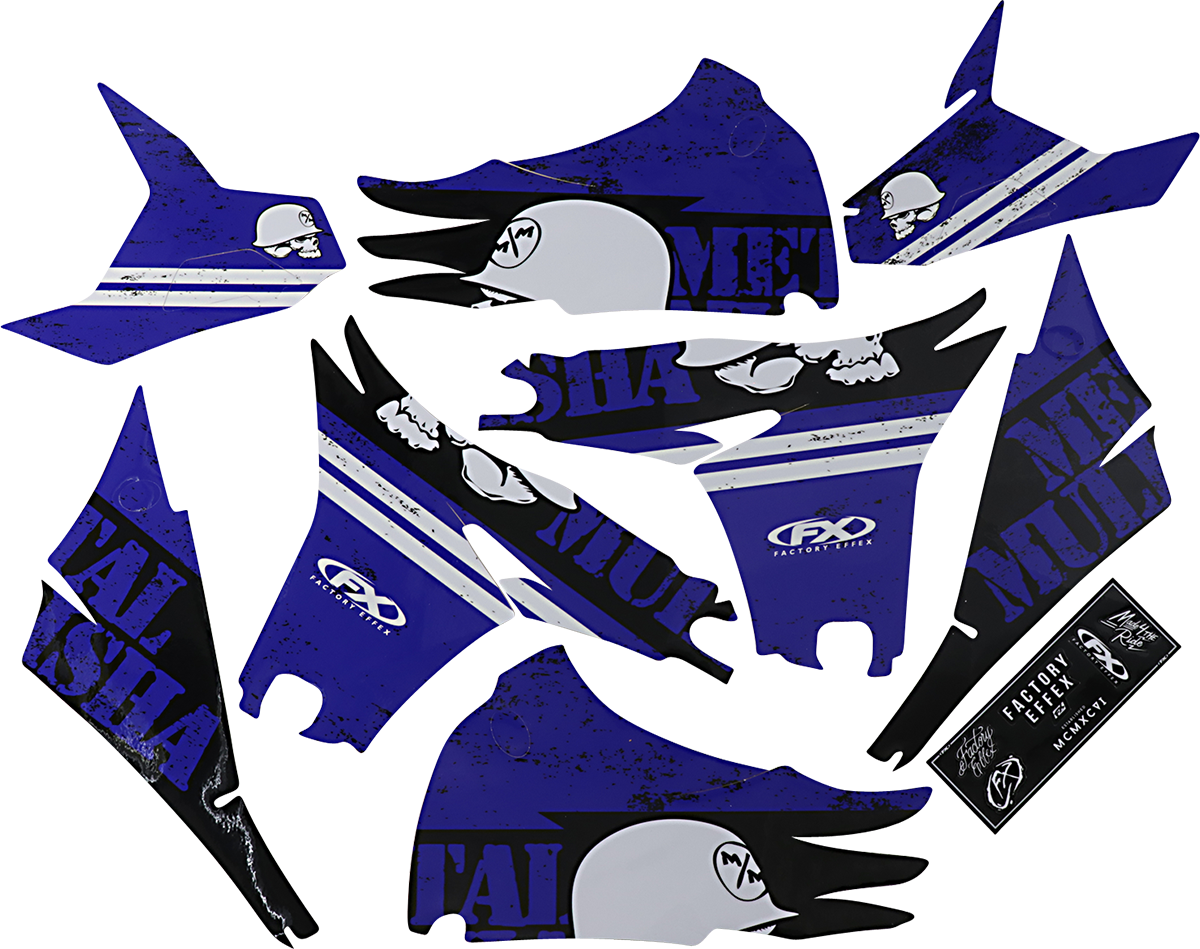 FACTORY EFFEX Metal Mulisha Graphic Kit - YZ450F 2010-2013 23-11228