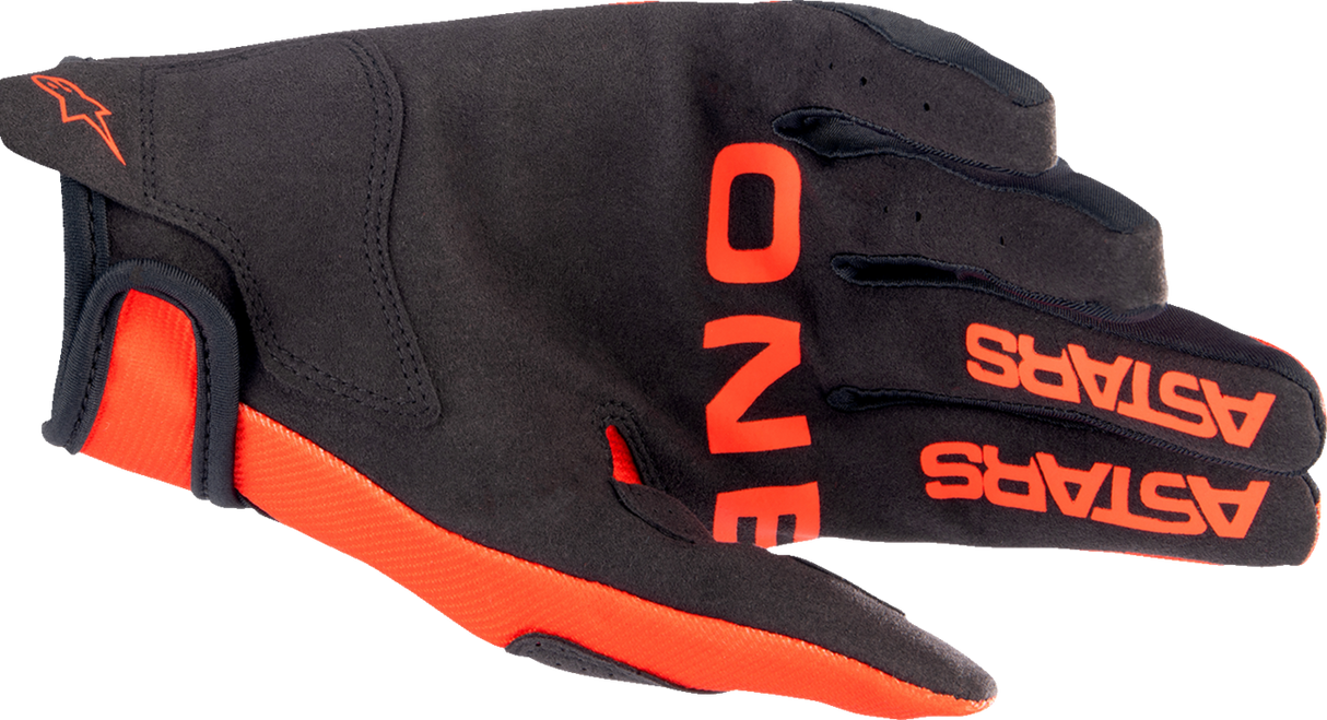 ALPINESTARS Radar-Handschuhe – Hot Orange/Schwarz – Medium 3561823-411-M