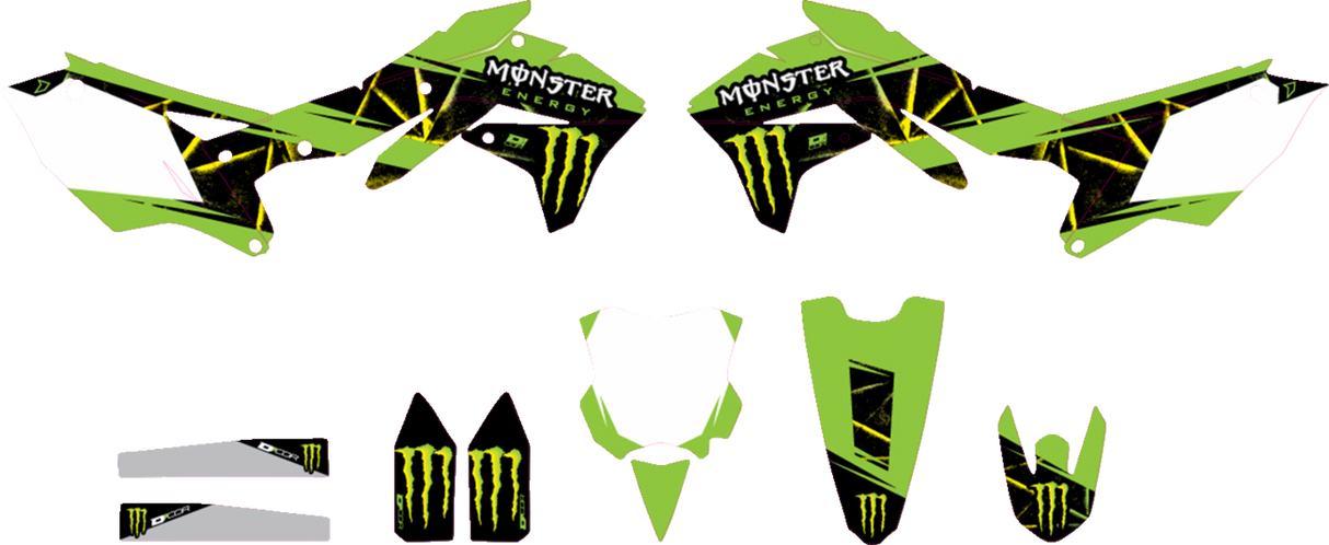 Kit gráfico D'COR VISUALS - Monstruo - Slash 20-20-135