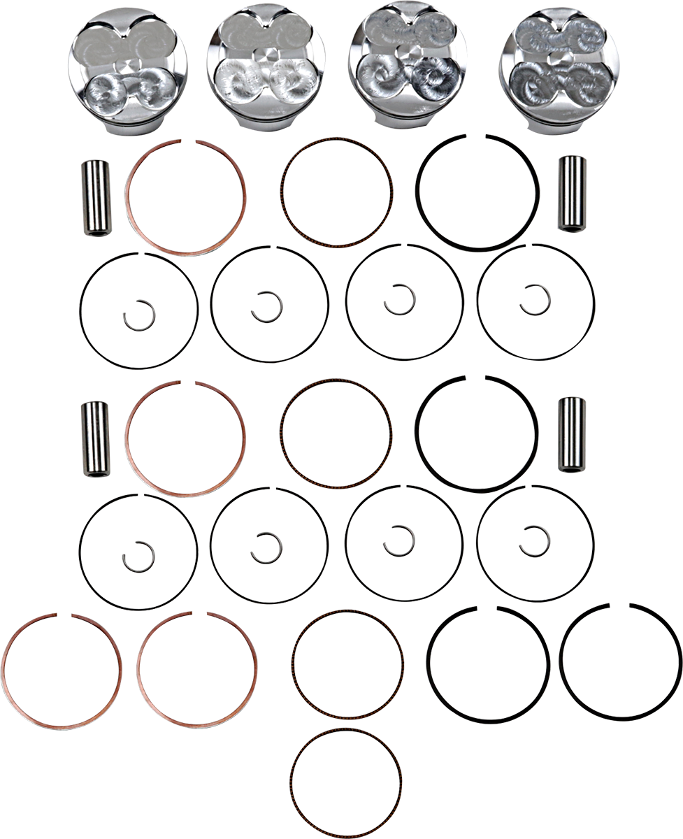 JE PISTONS Kolbensatz 247622